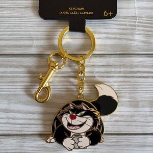 😼Loungefly Disney Cinderella Lucifer Cat Enamel Keychain